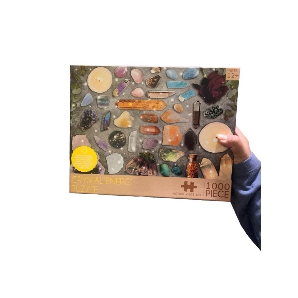 Crystals and gems 1000 pc jigsaw puzzle